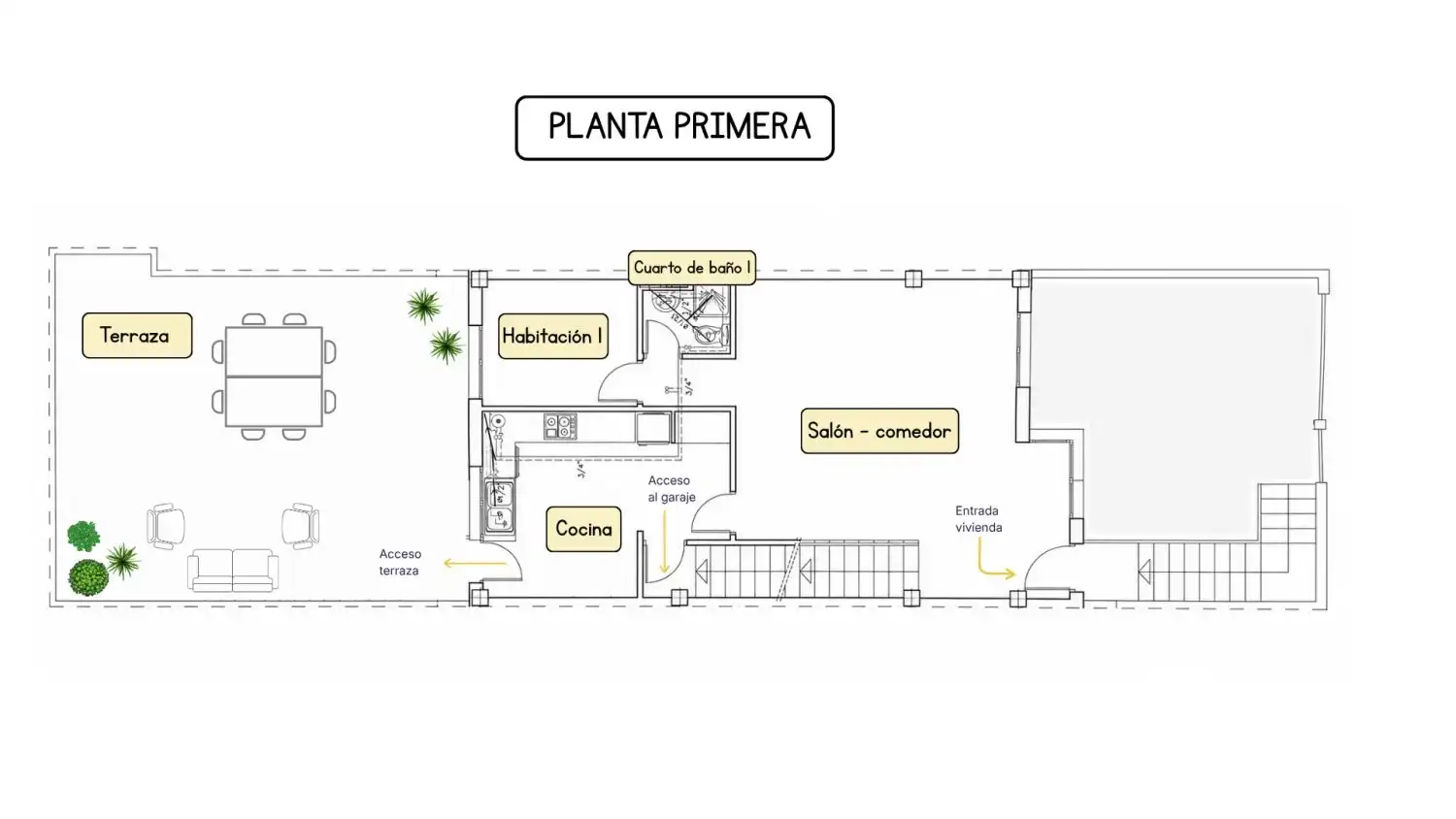 Casa adosada en venta en Torres Torres con Aire acondicionado, Calefacción y Terraza