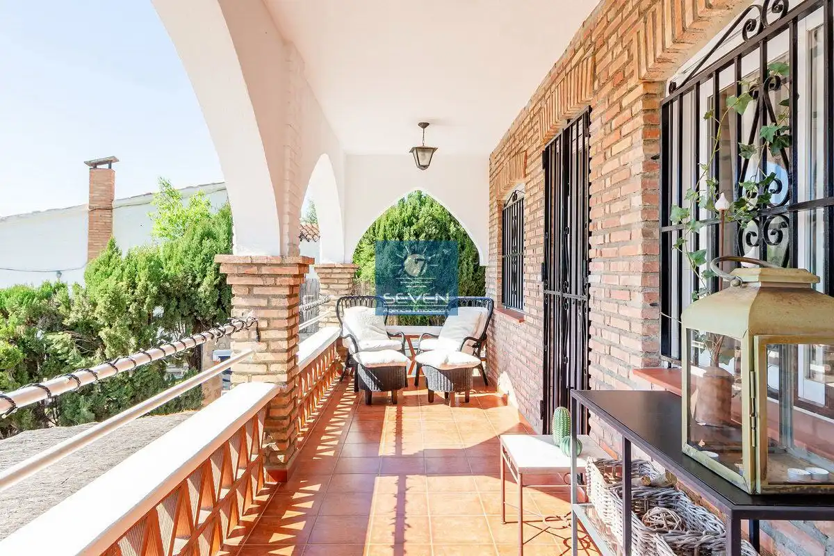 Terrace of Houses for rent in Almuñécar  with Air Conditioner, Heating and Private garden