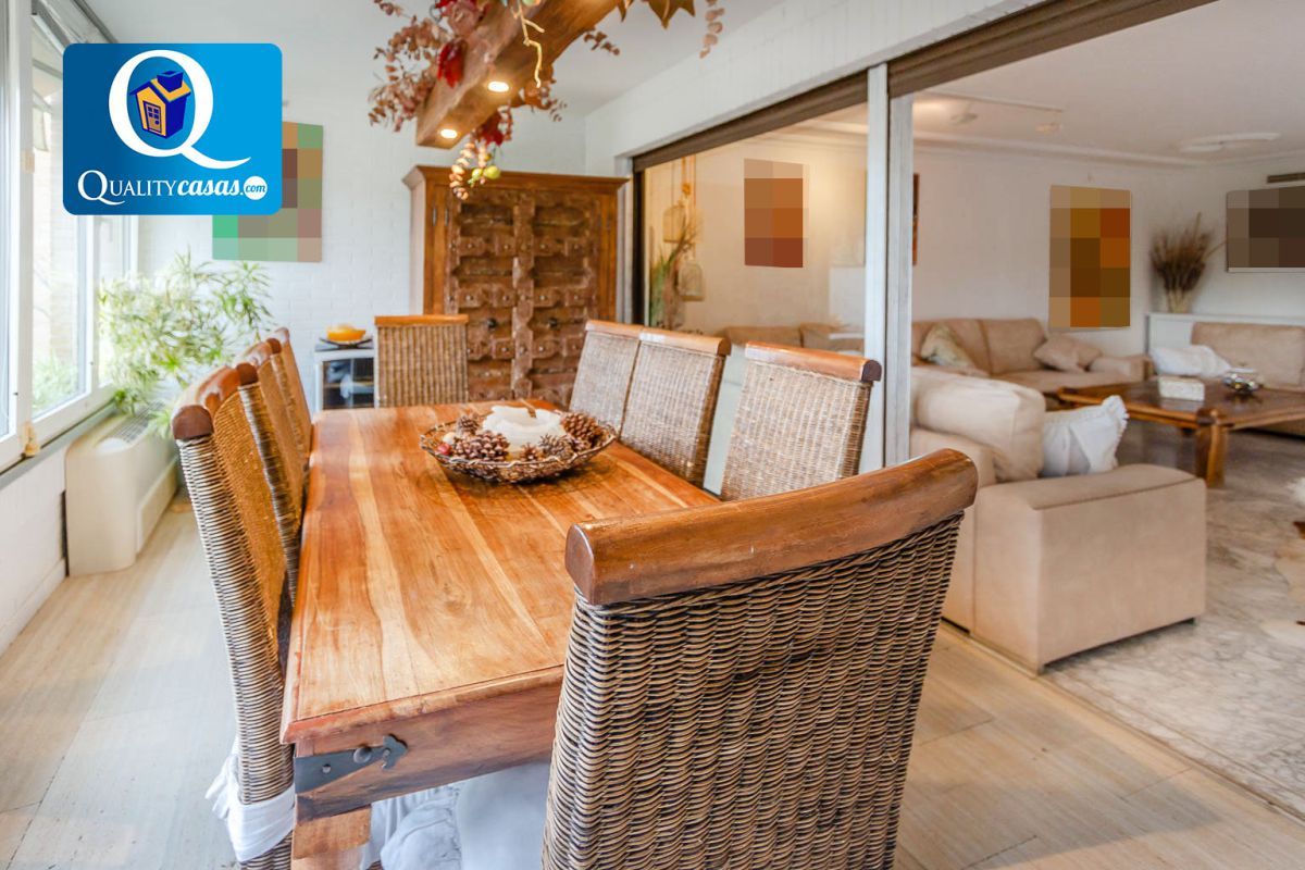 Dining room of House or chalet for sale in Alicante / Alacant  with Air Conditioner, Heating and Terrace
