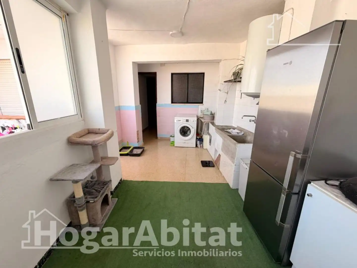 Kitchen of Flat for sale in Cheste  with Air Conditioner, Heating and Terrace