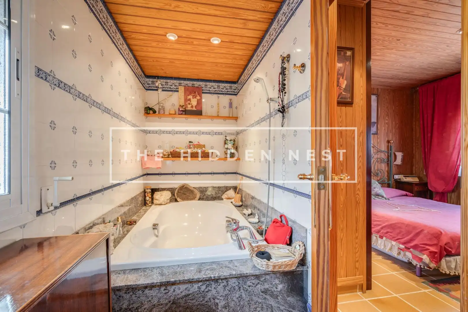 Bany de Casa o xalet en venda en Rubí amb Aire condicionat, Jardí privat i Terrassa