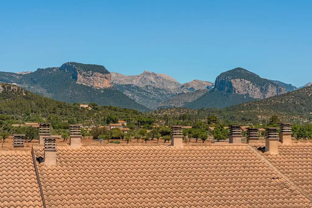 Außenansicht von Country house zum Verkauf in Consell mit Klimaanlage, Heizung und Terrasse