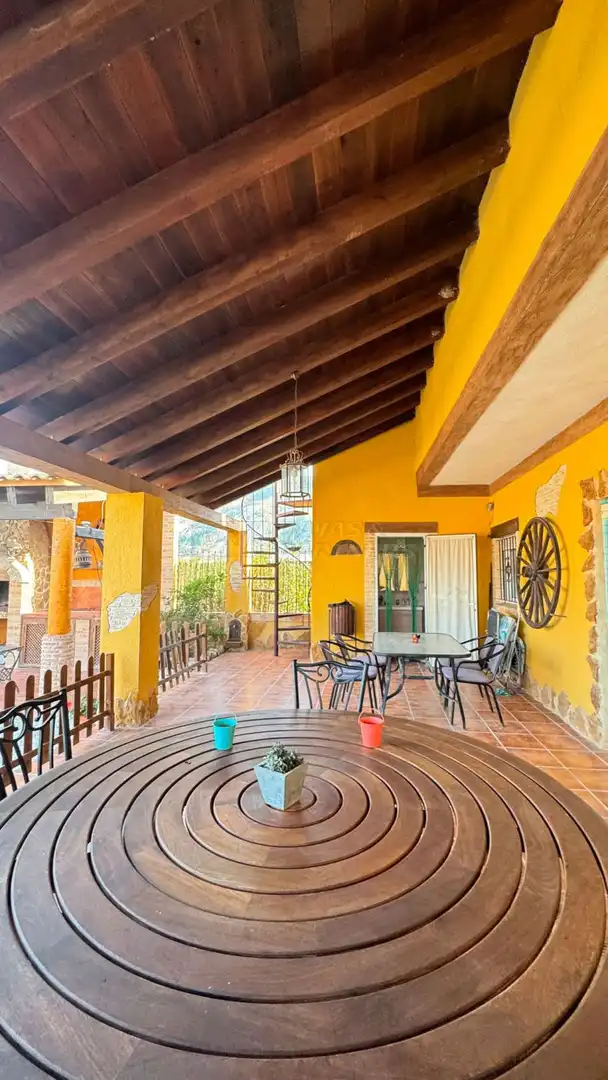 Terrassa de Finca rústica en venda en Orihuela amb Jardí privat, Terrassa i Piscina