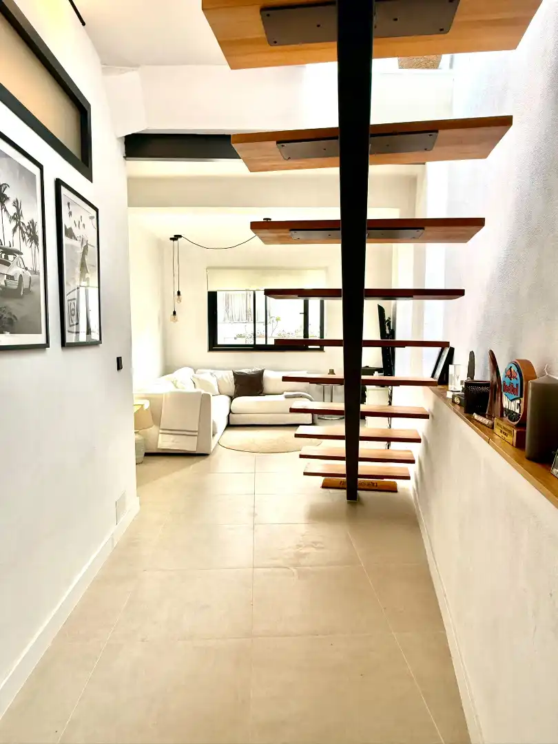 Sala d'estar de Casa adosada de lloguer en Tarifa ciudad