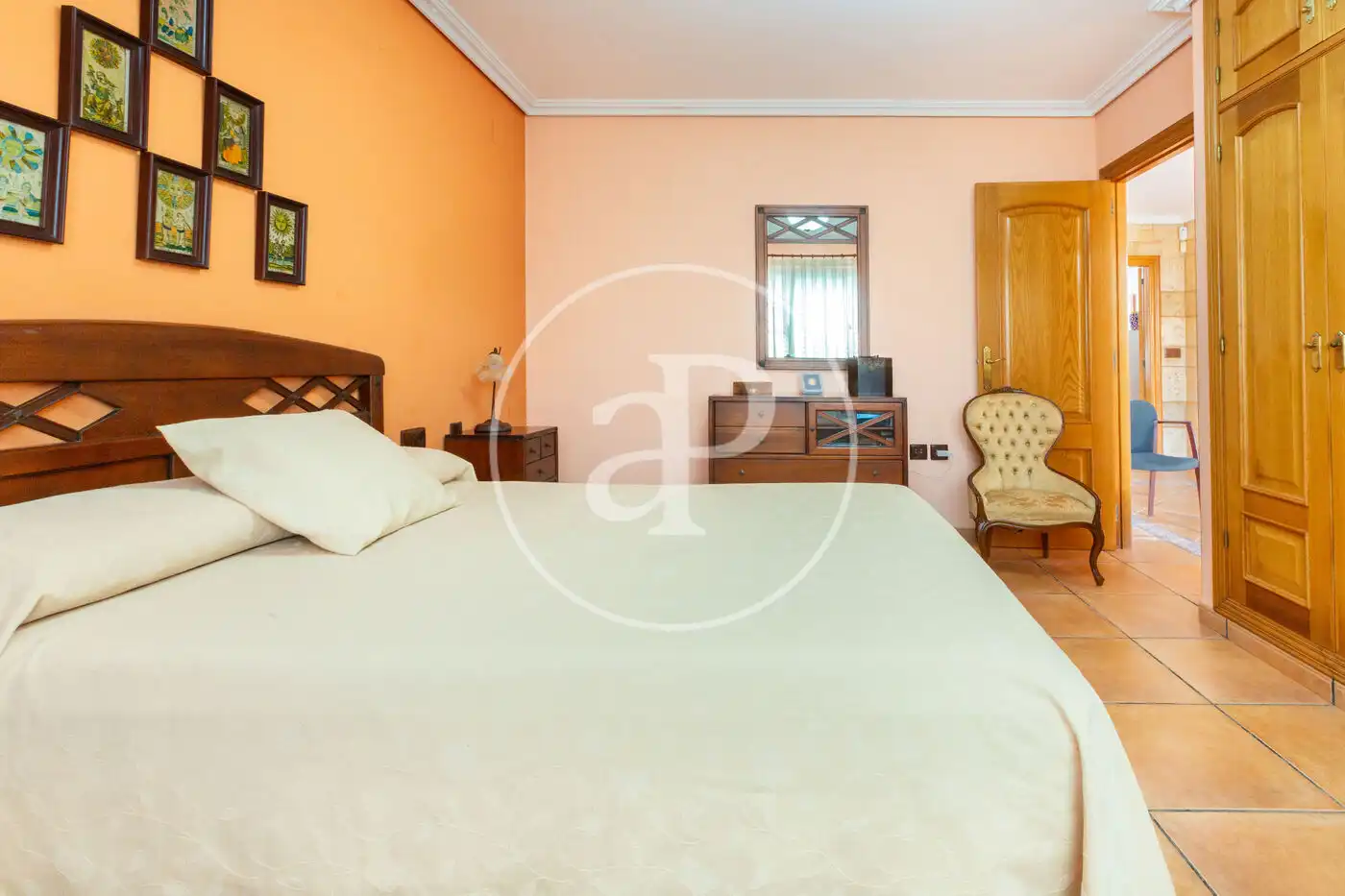 Bedroom of Houses for sale in Sagunto / Sagunt  with Air Conditioner, Heating and Private garden