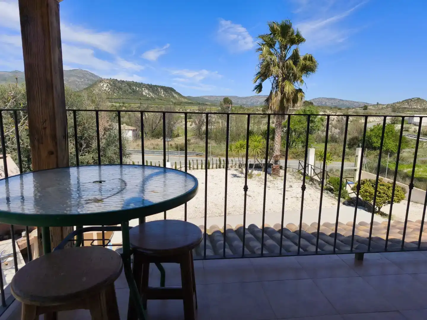 Terrasse von Country house zur Miete in Moratalla mit Möbliert