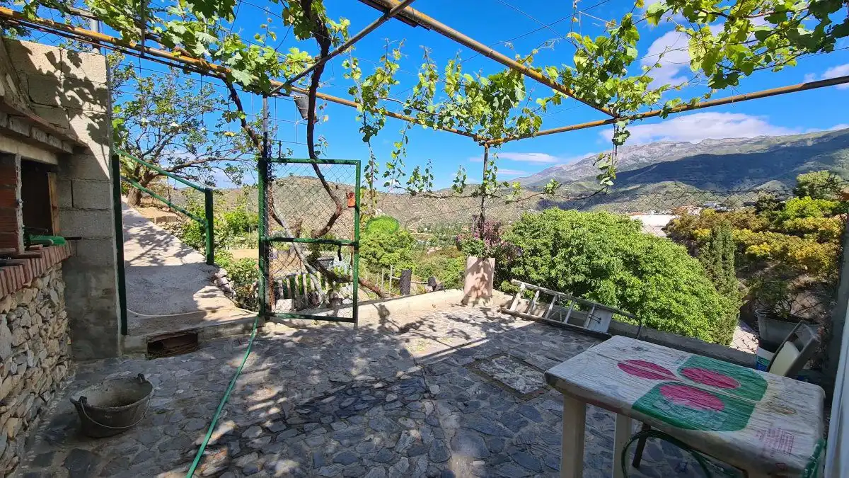 Terraza de Finca rústica en venta en Cómpeta con Jardín privado, Terraza y Trastero