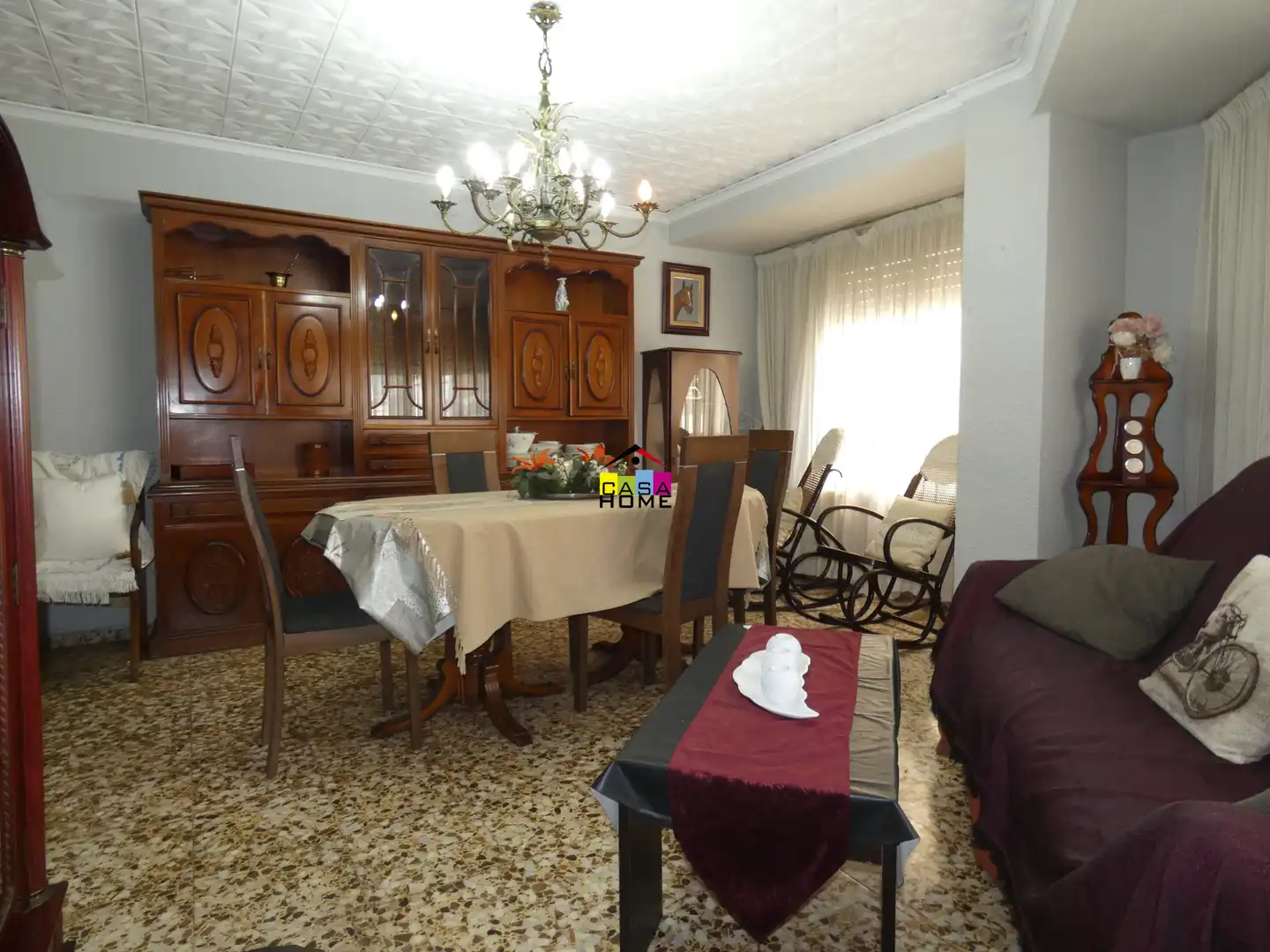 Dining room of Flat for sale in Castellón de la Plana / Castelló de la Plana  with Storage room and Furnished