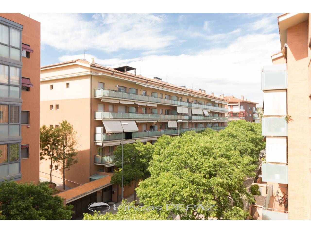 Exterior view of Flat for sale in Castelldefels  with Air Conditioner, Heating and Parquet flooring