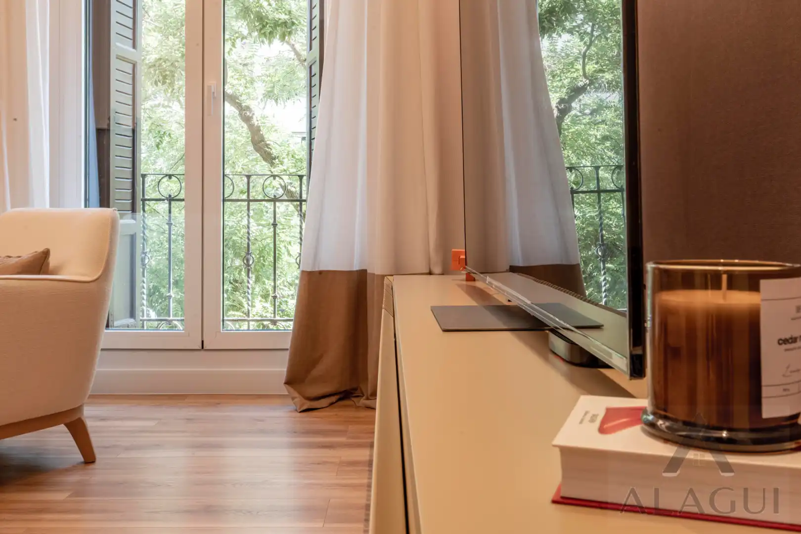 Schlafzimmer von Wohnung zum Verkauf in Madrid mit Klimaanlage, Heizung und Möbliert