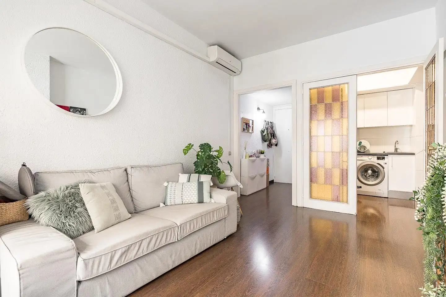 Sala de estar de Apartamento en venta en Sarrià - Sant Gervasi