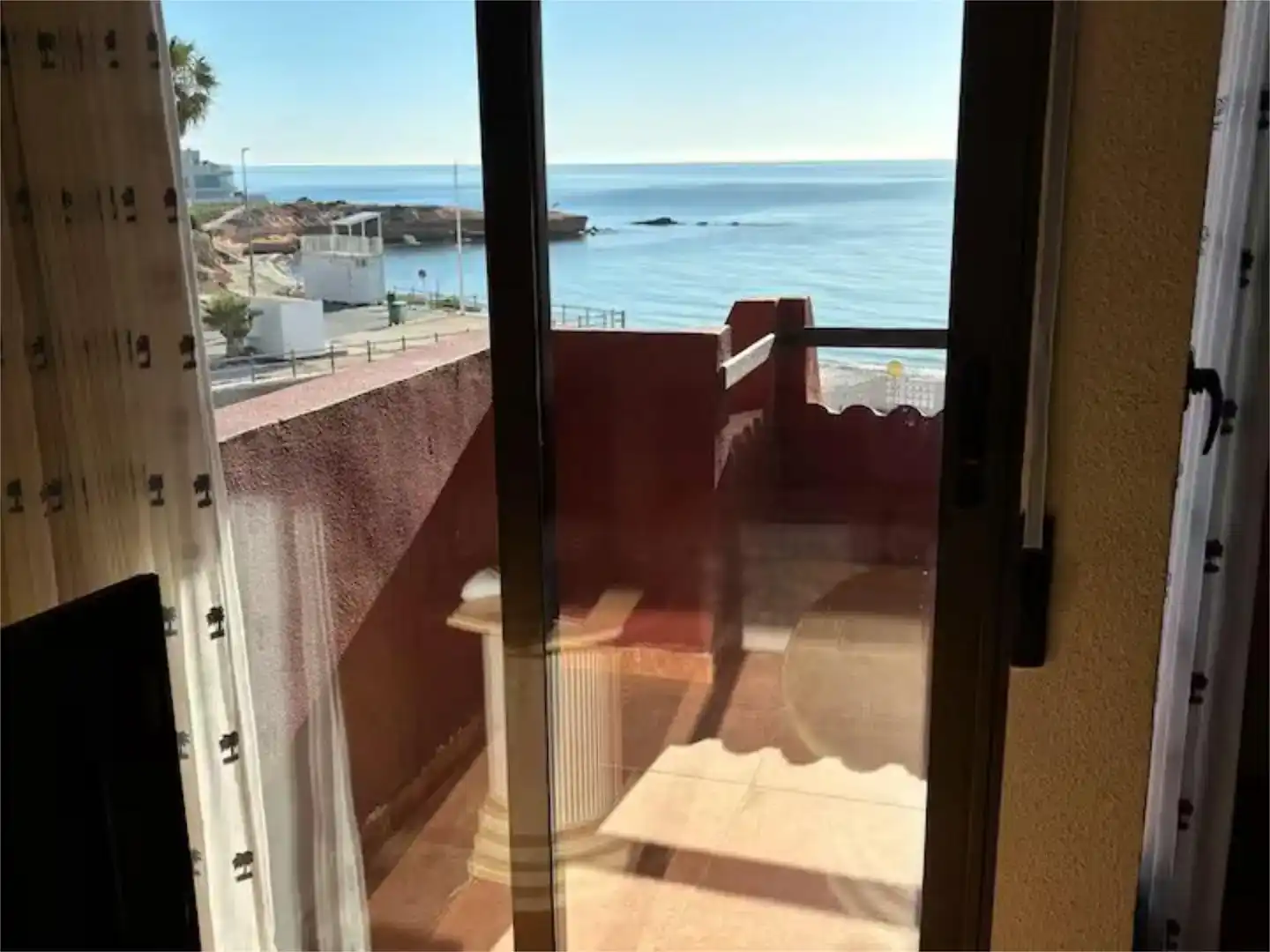 Terrasse von Wohnung zur Miete in Pilar de la Horadada mit Klimaanlage und Balkon