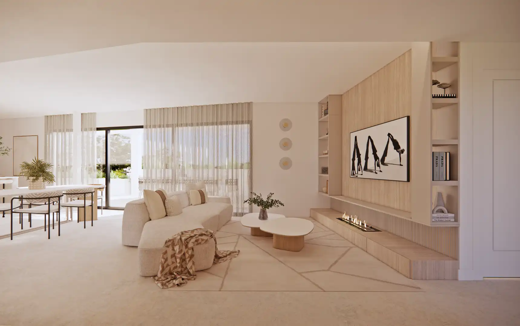 Sala d'estar de Casa o xalet en venda en Alhaurín de la Torre amb Aire condicionat, Calefacció i Jardí privat