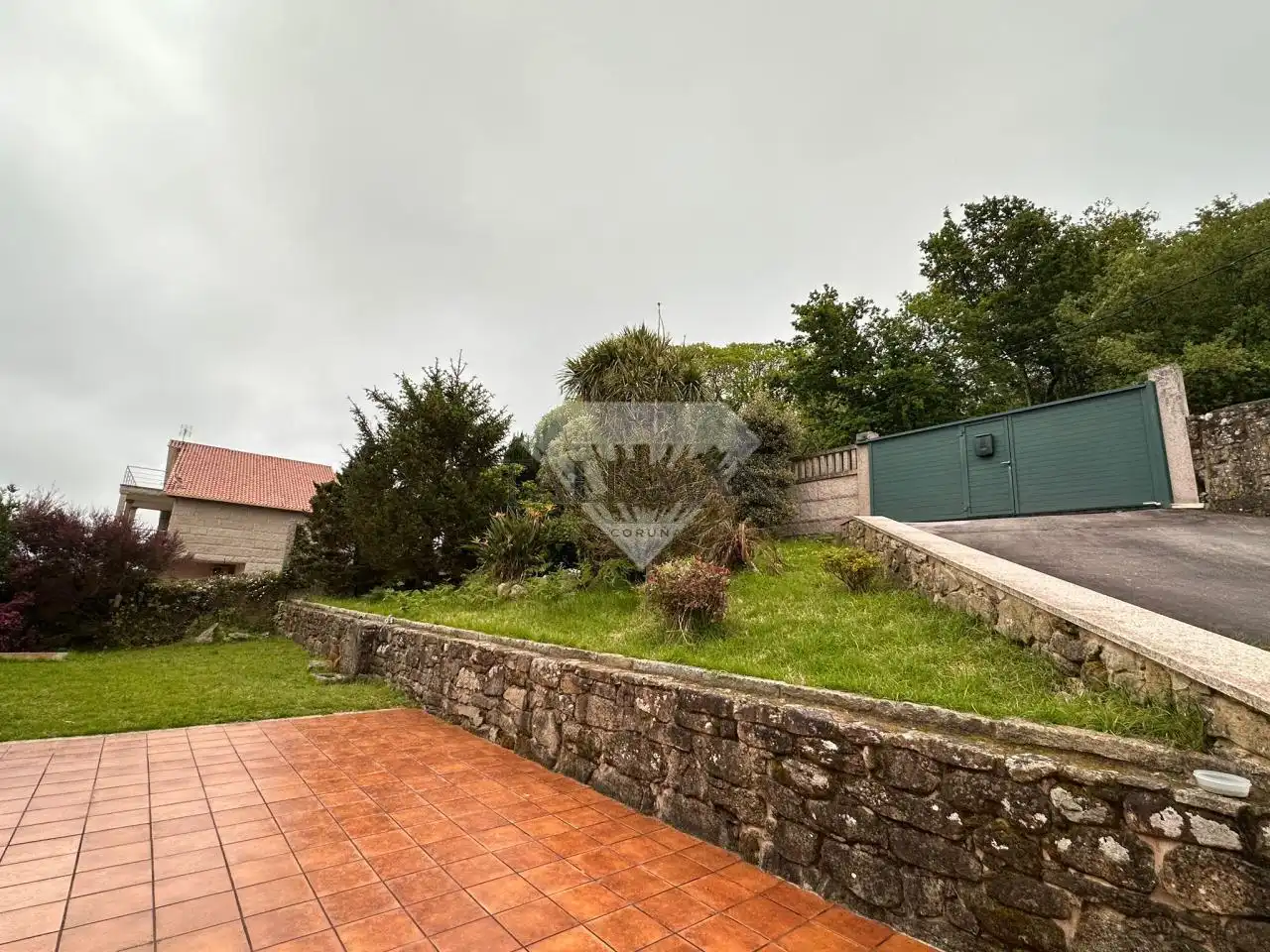 Garden of Houses for sale in Marín  with Heating, Private garden and Parquet flooring