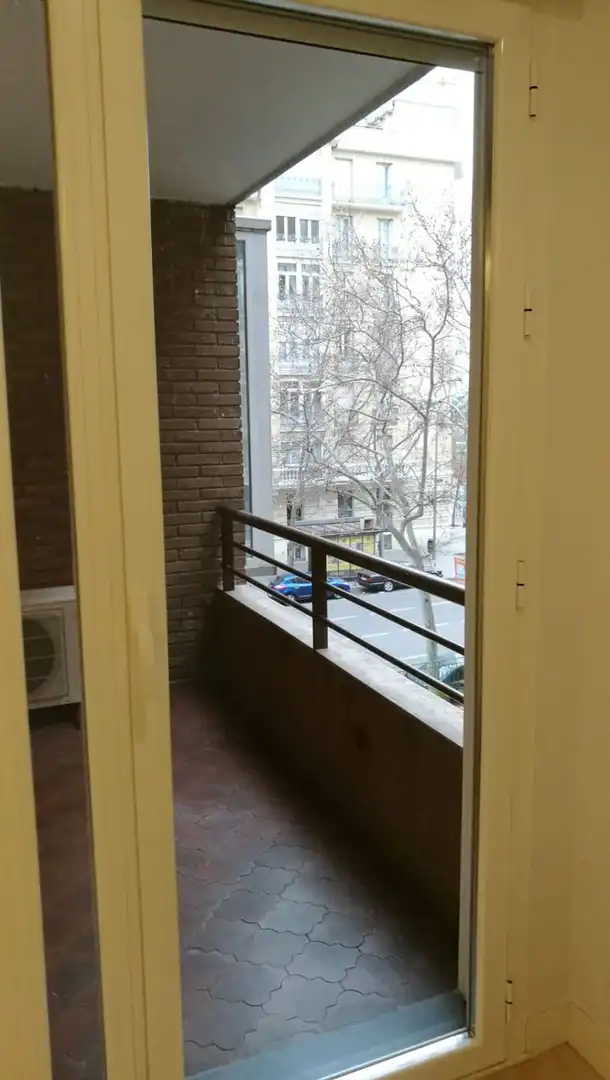 Balcony of Flat for rent in Madrid  with Air Conditioner, Heating and Parquet flooring