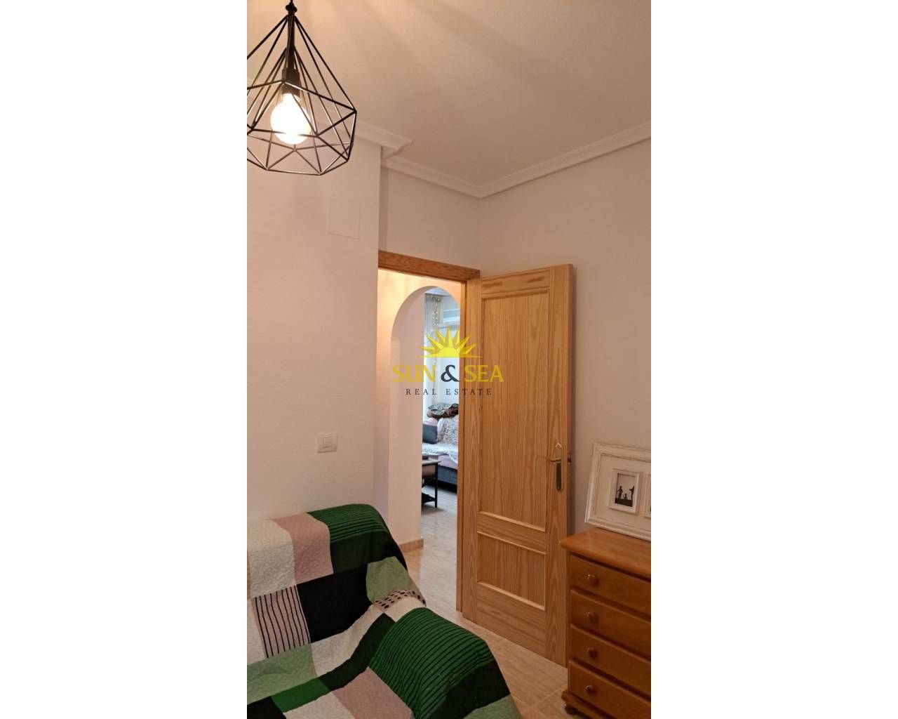 Bedroom of Apartment to rent in Alicante / Alacant  with Air Conditioner, Heating and Furnished