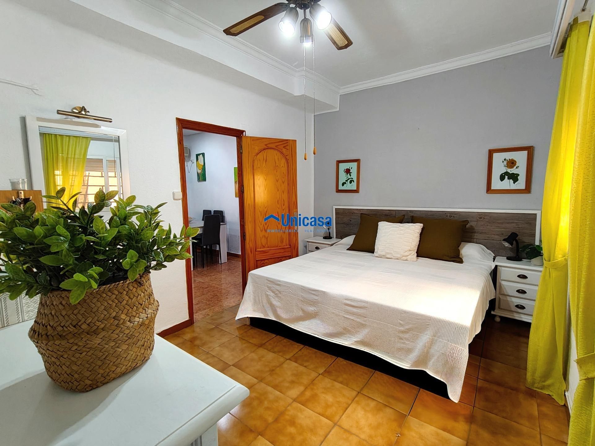 Bedroom of Flat for sale in Málaga Capital  with Air Conditioner, Terrace and Storage room