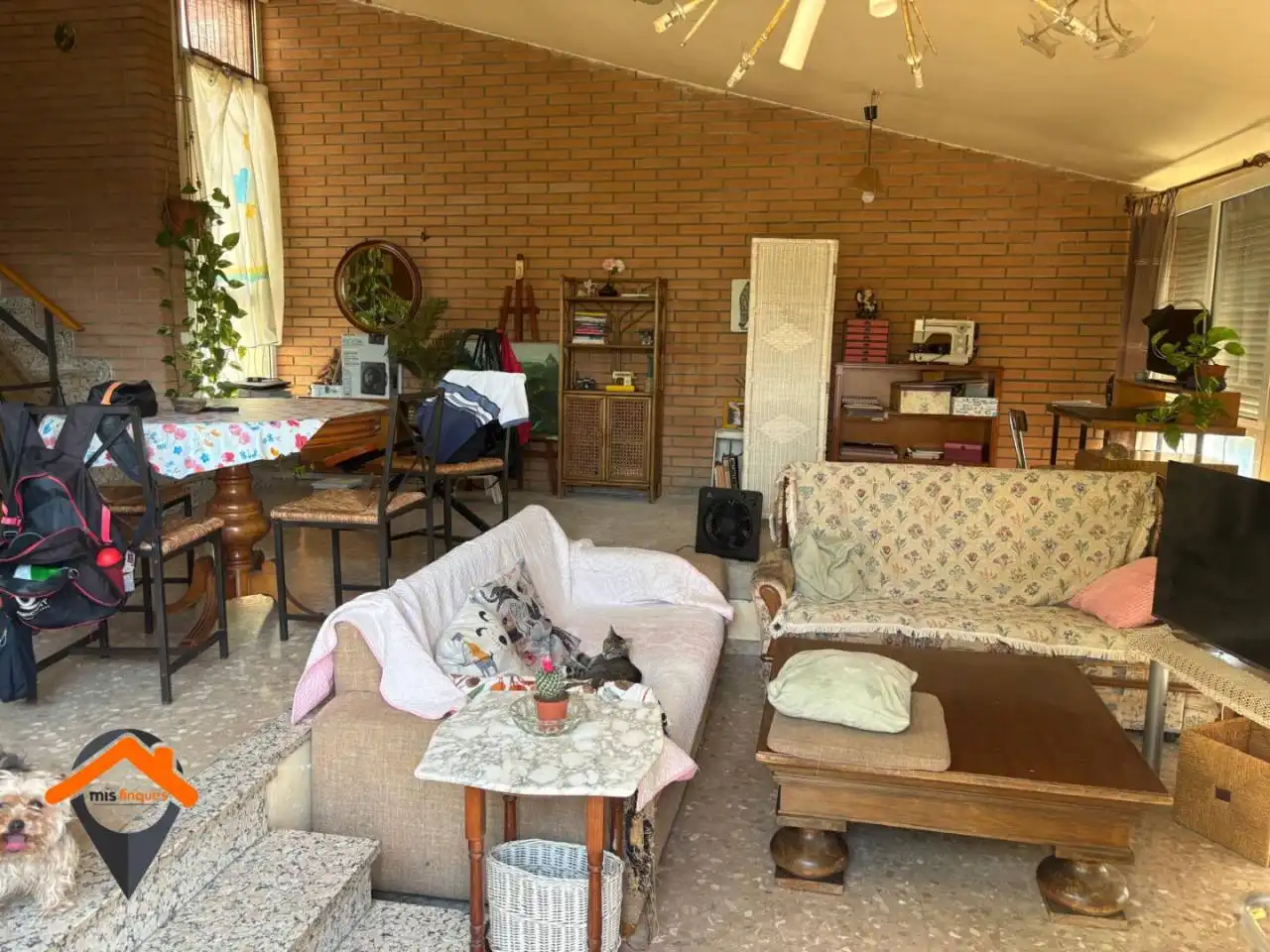 Living room of Houses for sale in Sentmenat  with Heating, Private garden and Terrace