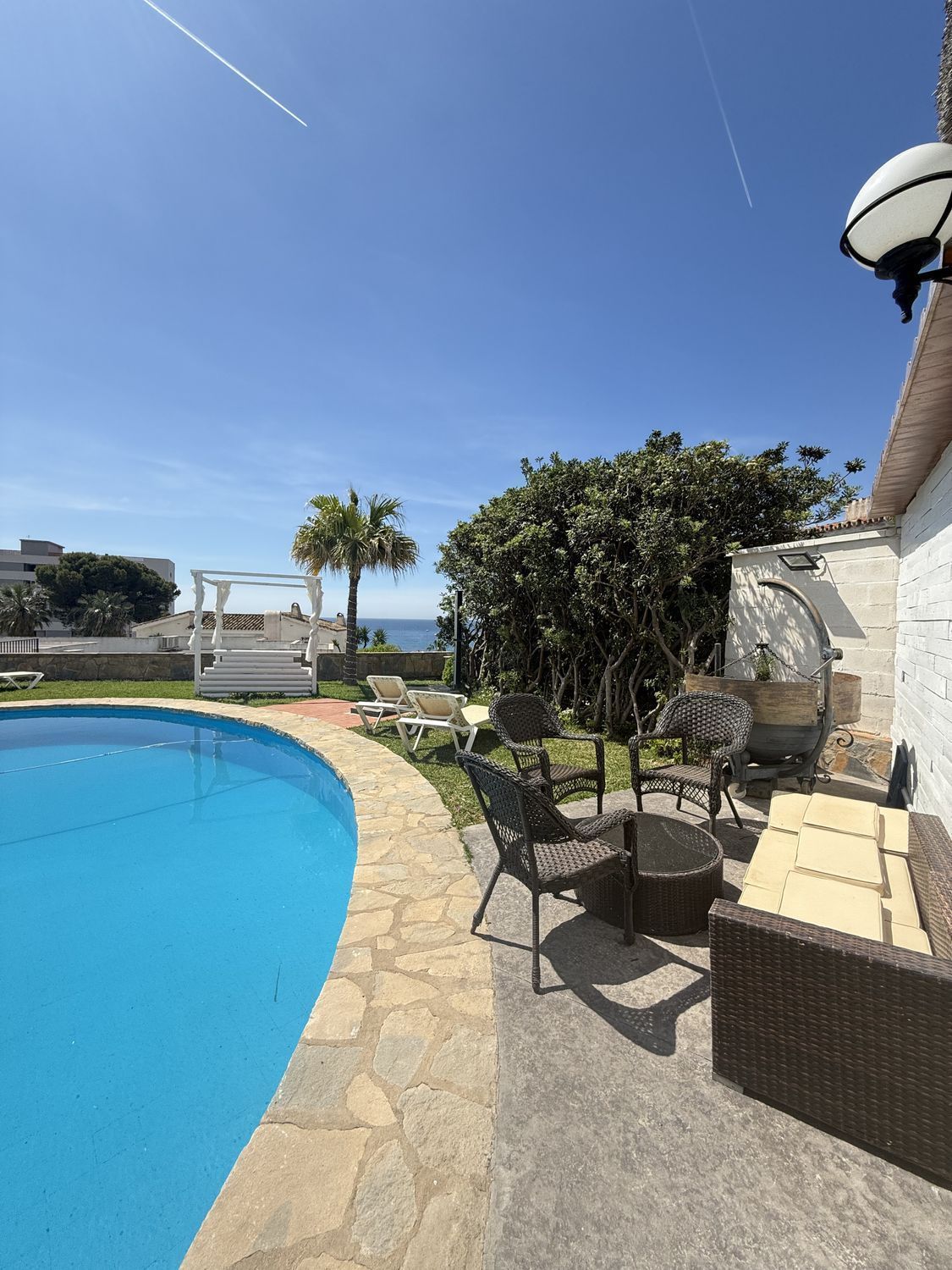 Garden of House or chalet for sale in Benalmádena  with Air Conditioner, Heating and Private garden