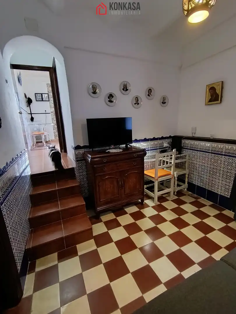 Sala de estar de Casa o chalet en venta en Arcos de la Frontera con Terraza, Trastero y Amueblado
