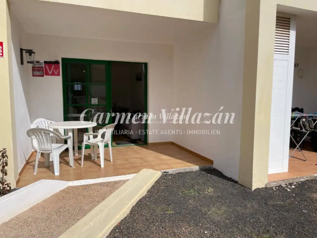 Vista exterior de Apartament en venda en Antigua amb Terrassa, Moblat i Piscina comunitària