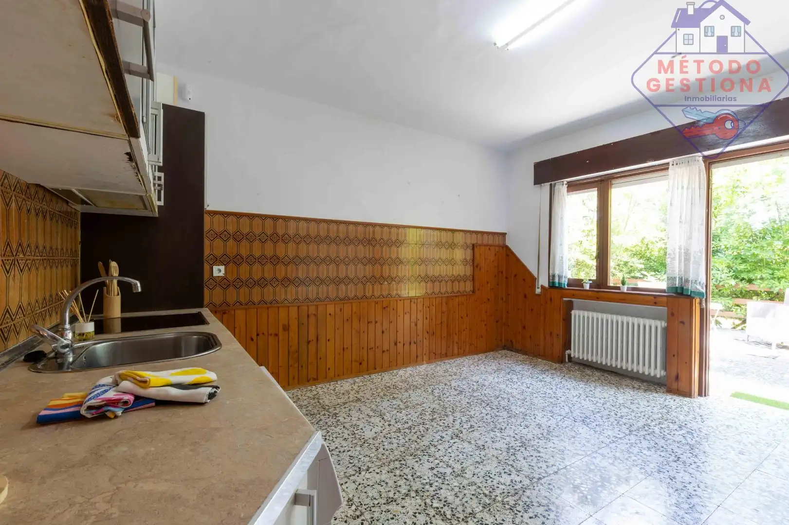 Cocina de Casa o chalet en venta en Suances con Calefacción, Jardín privado y Terraza