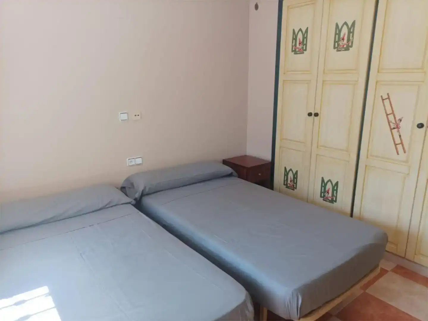Dormitori de Casa o xalet de lloguer en Dénia amb Aire condicionat, Jardí privat i Piscina