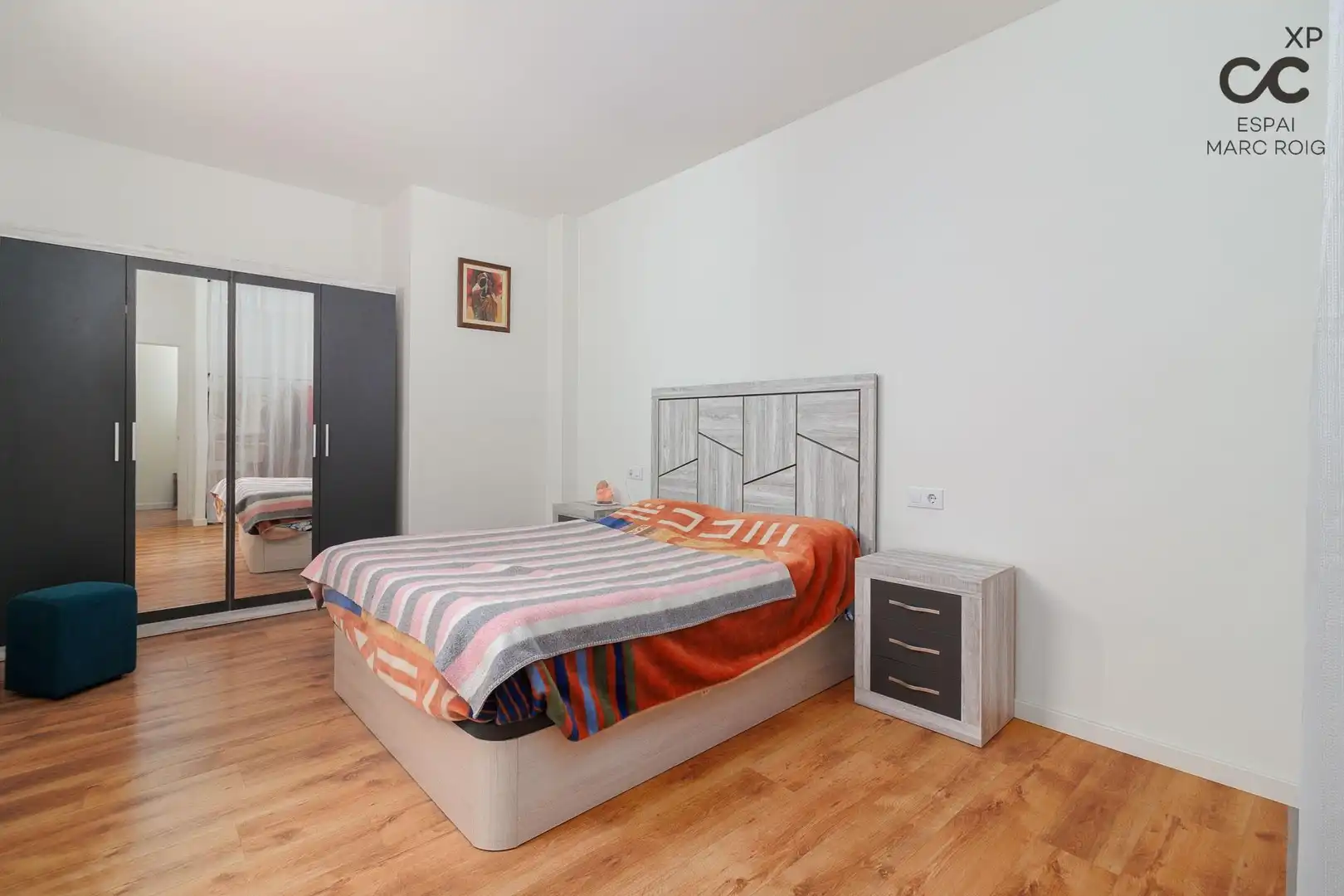 Schlafzimmer von Erdgeschoss zum Verkauf in Figueres mit Heizung, Parkett und Terrasse