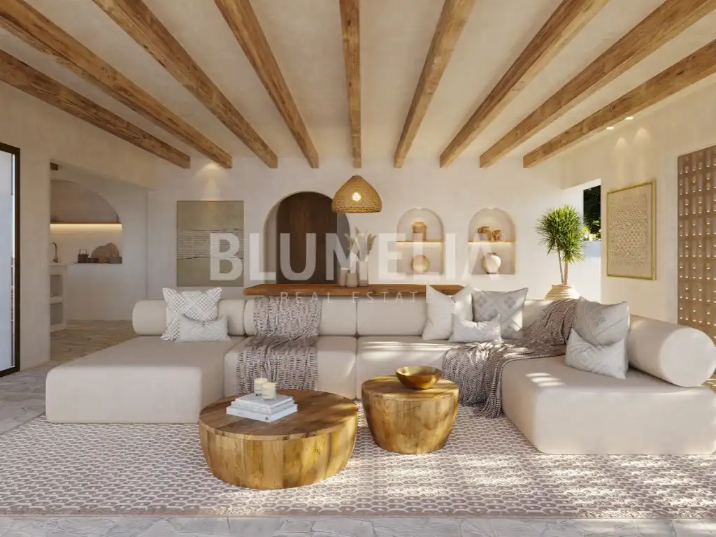 Living room of Houses for sale in Jávea / Xàbia  with Air Conditioner, Private garden and Terrace