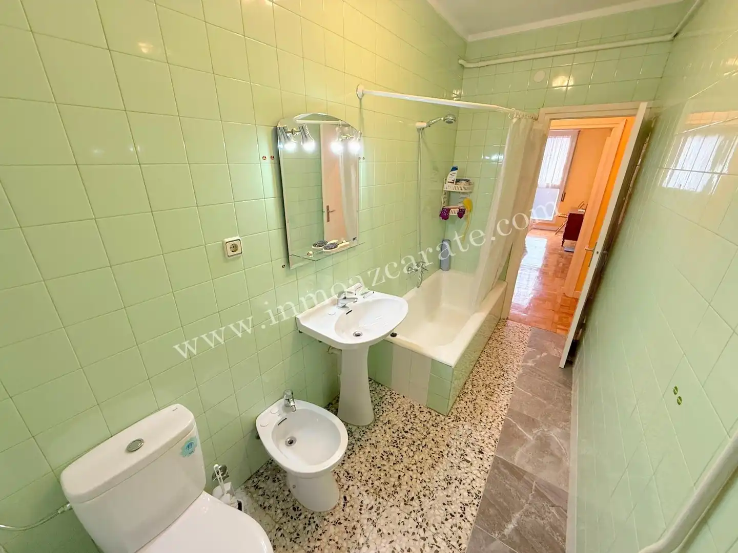Bathroom of Flat for sale in Estella / Lizarra  with Heating, Parquet flooring and Balcony