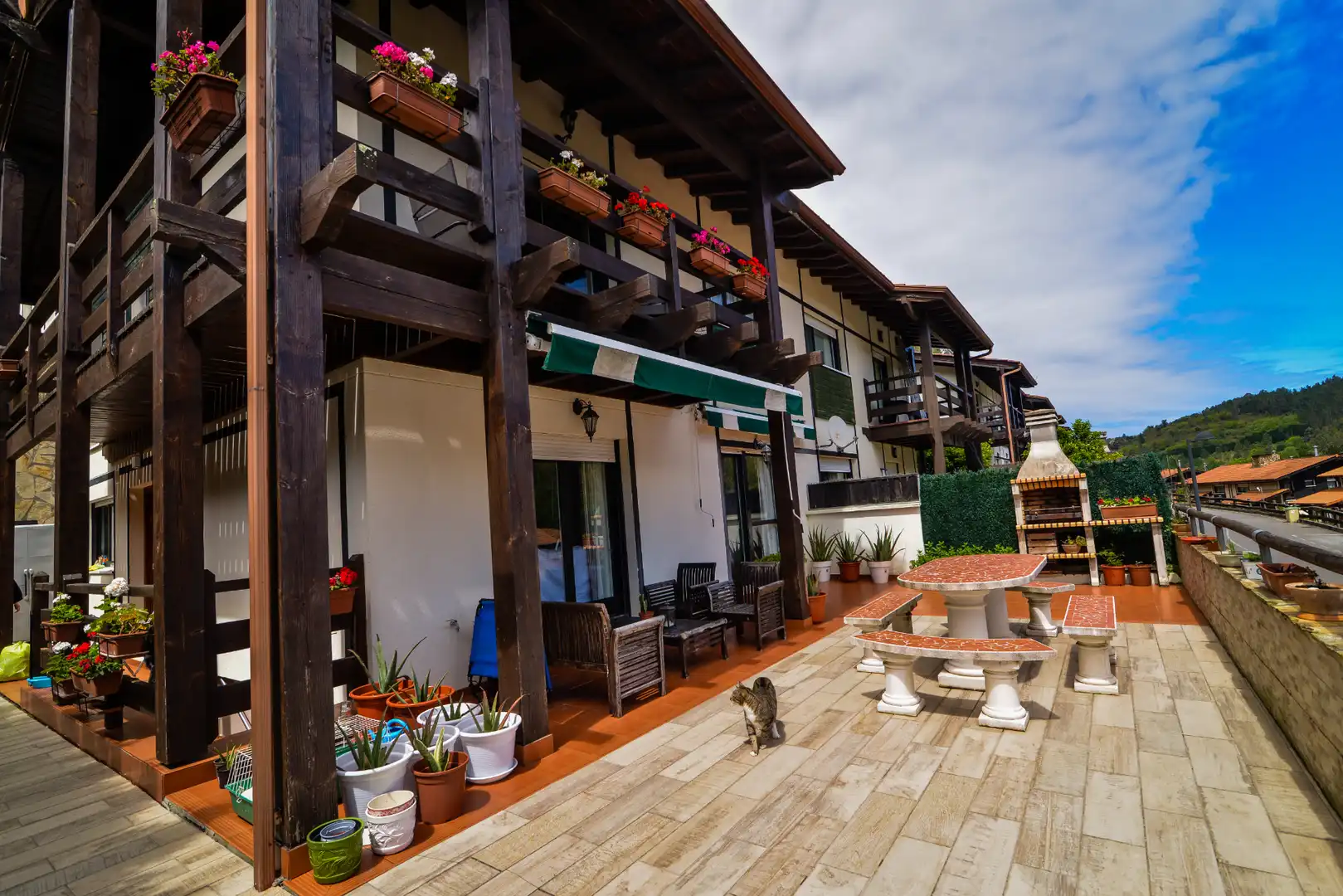 Terraza de Casa adosada de alquiler en Plentzia, Bizkaia