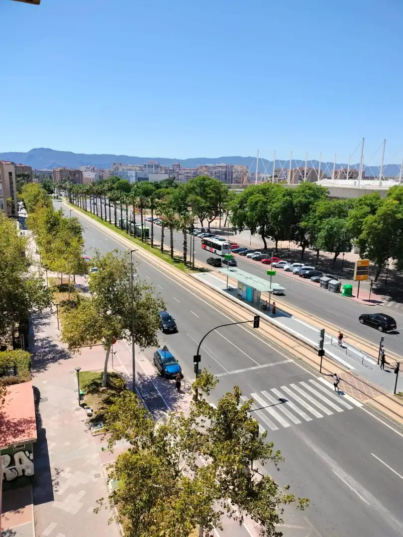 Außenansicht von Dachboden zur Miete in Murcia mit Klimaanlage, Heizung und Terrasse