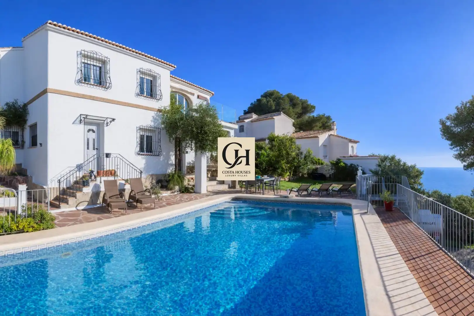 Exterior view of Houses for sale in Jávea / Xàbia  with Heating, Private garden and Terrace