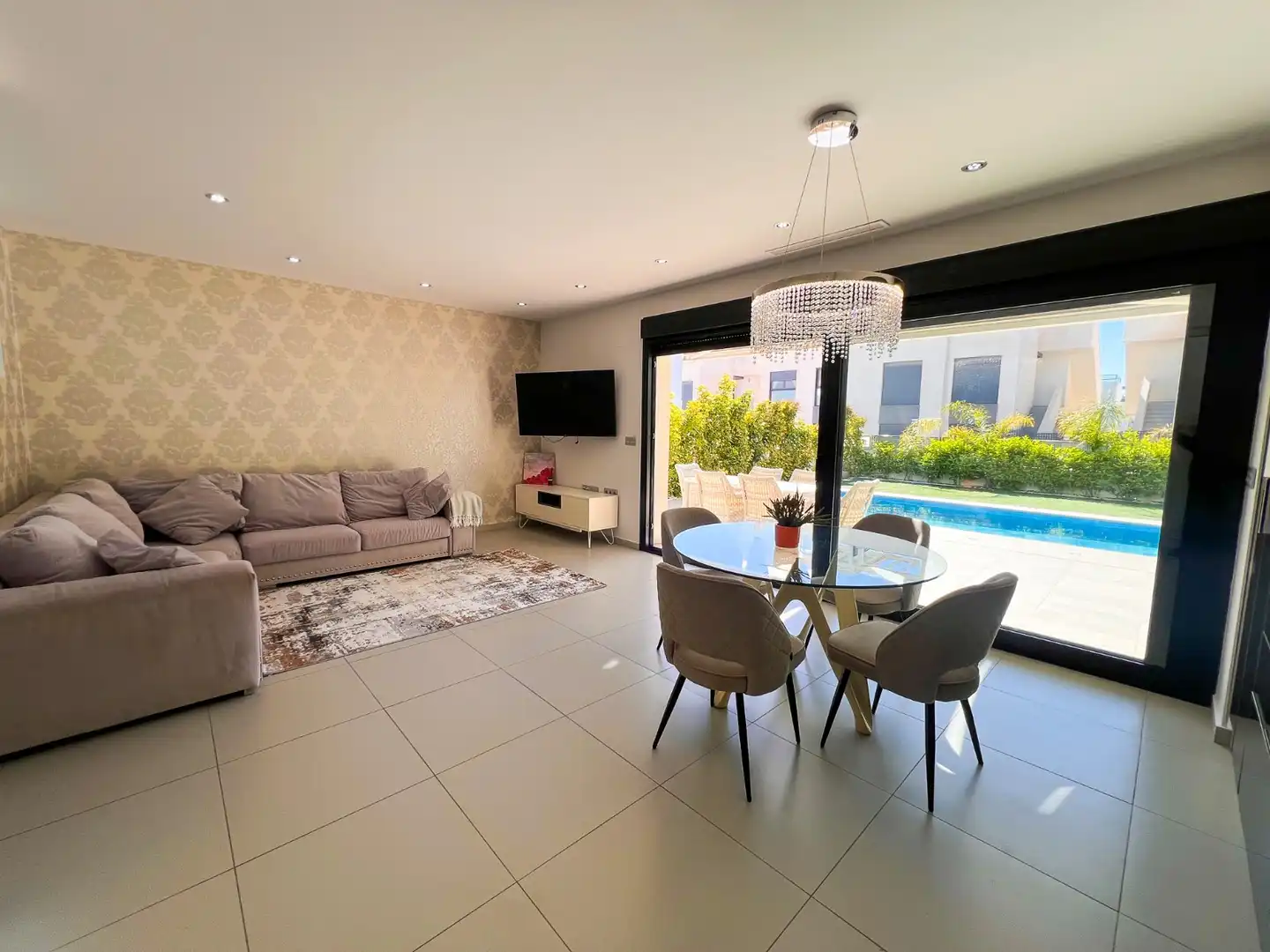 Living room of Houses for sale in Rojales  with Air Conditioner, Private garden and Terrace