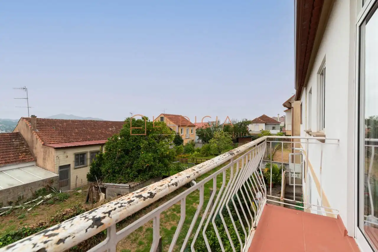 Balcony of Houses for sale in Vigo   with Heating, Terrace and Storage room