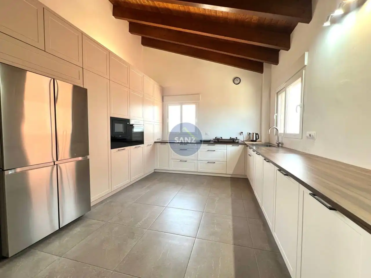 Cocina de Casa o chalet en venta en L'Énova con Aire acondicionado, Jardín privado y Terraza