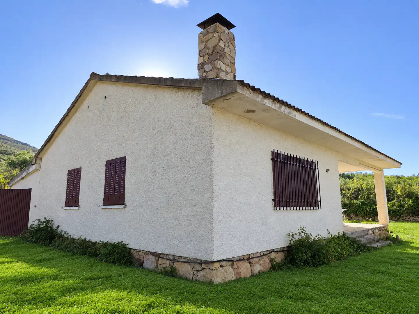 Vista exterior de Casa o chalet en venta en Berzosa del Lozoya con Jardín privado y Terraza