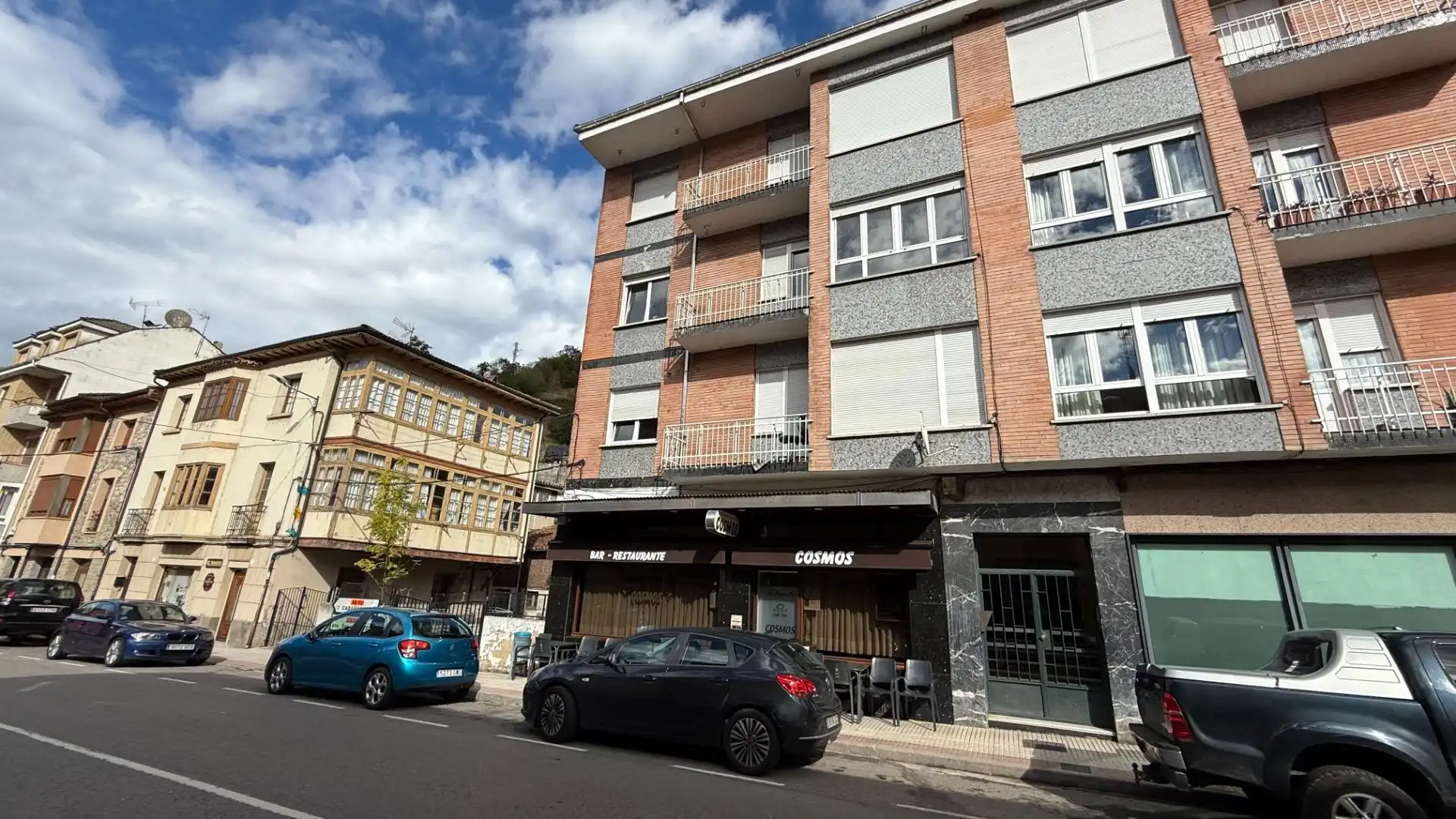 Exterior view of Flat for sale in Aller  with Terrace