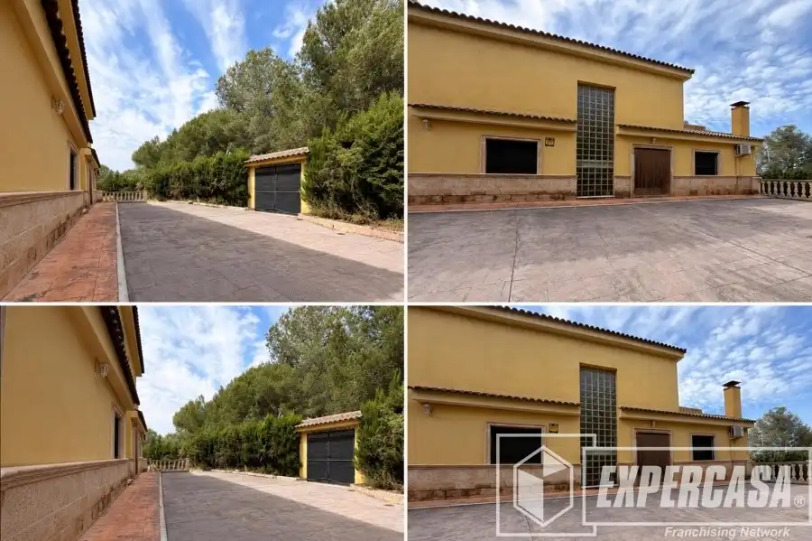 Vista exterior de Finca rústica en venda en Manises amb Aire condicionat, Calefacció i Terrassa
