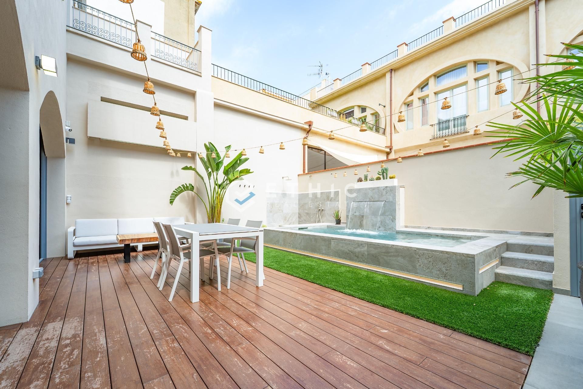 Terrassa de Casa o xalet en venda en Palamós amb Aire condicionat, Calefacció i Jardí privat