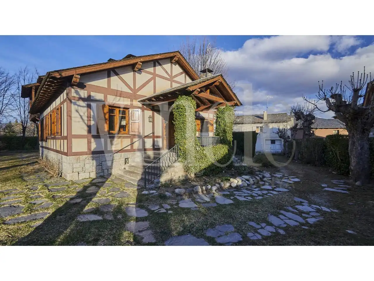 Exterior view of Houses for sale in Puigcerdà  with Heating, Private garden and Parquet flooring