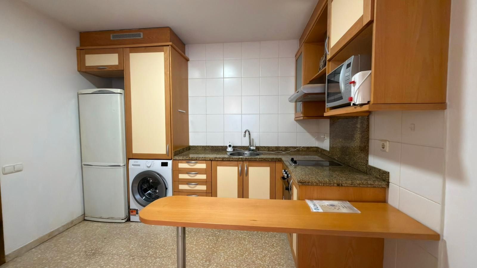 Kitchen of Apartment for sale in Terrassa  with Heating