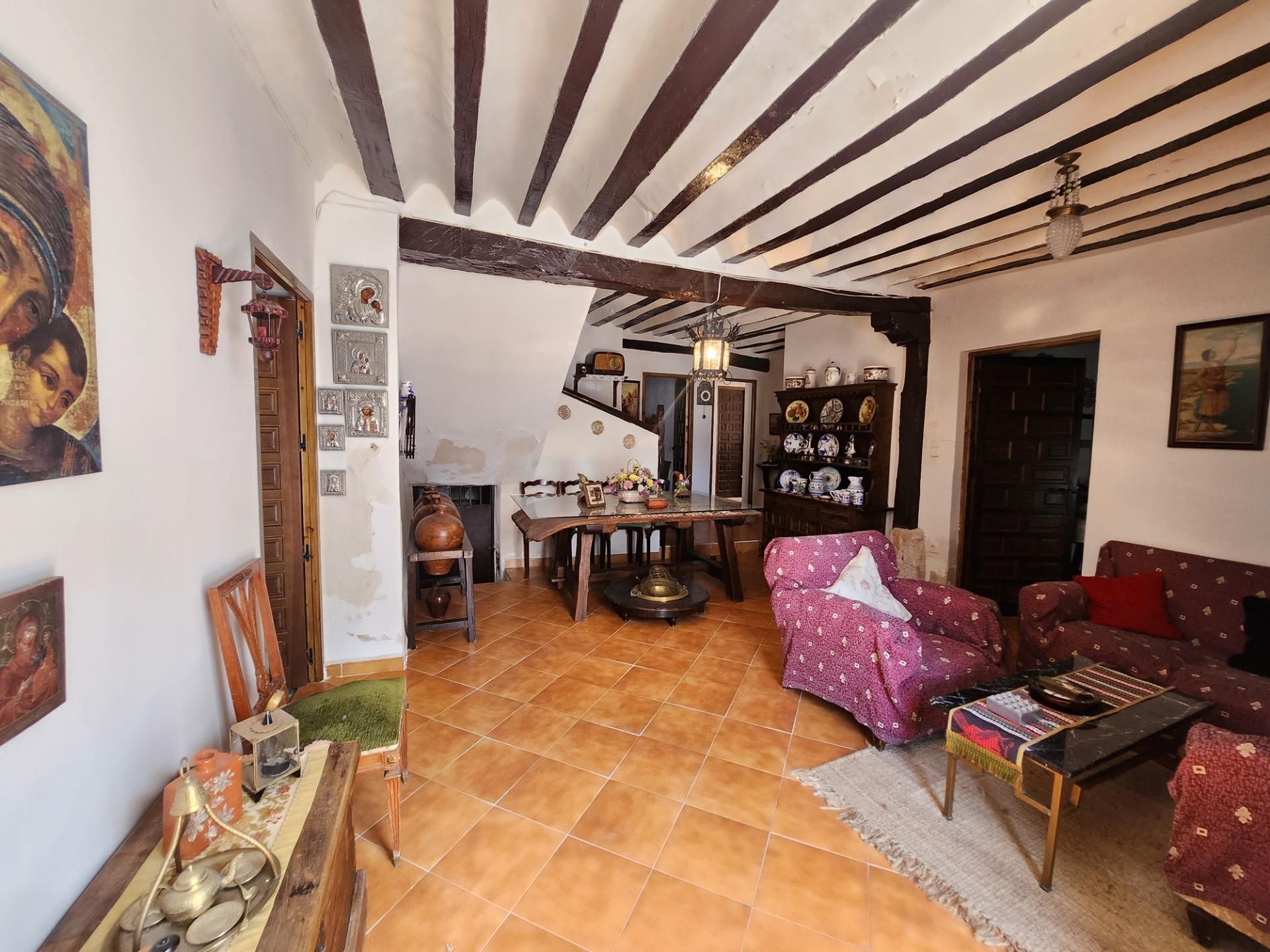 Sala d'estar de Casa o xalet en venda en Pezuela de las Torres amb Calefacció, Jardí privat i Traster