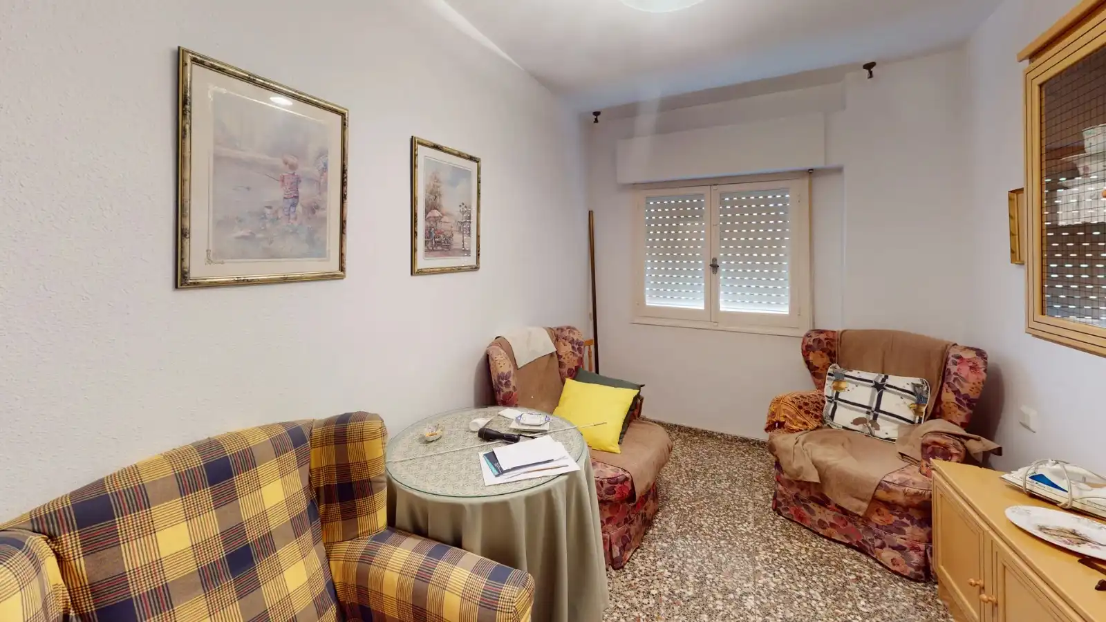 Sala d'estar de Pis en venda en Alicante / Alacant amb Moblat