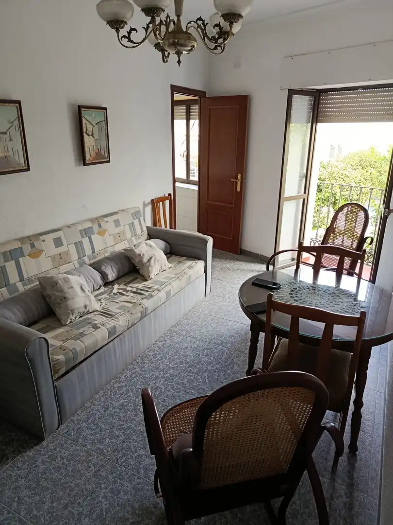 Living room of Flat for sale in La Puebla de los Infantes  with Air Conditioner, Terrace and Storage room