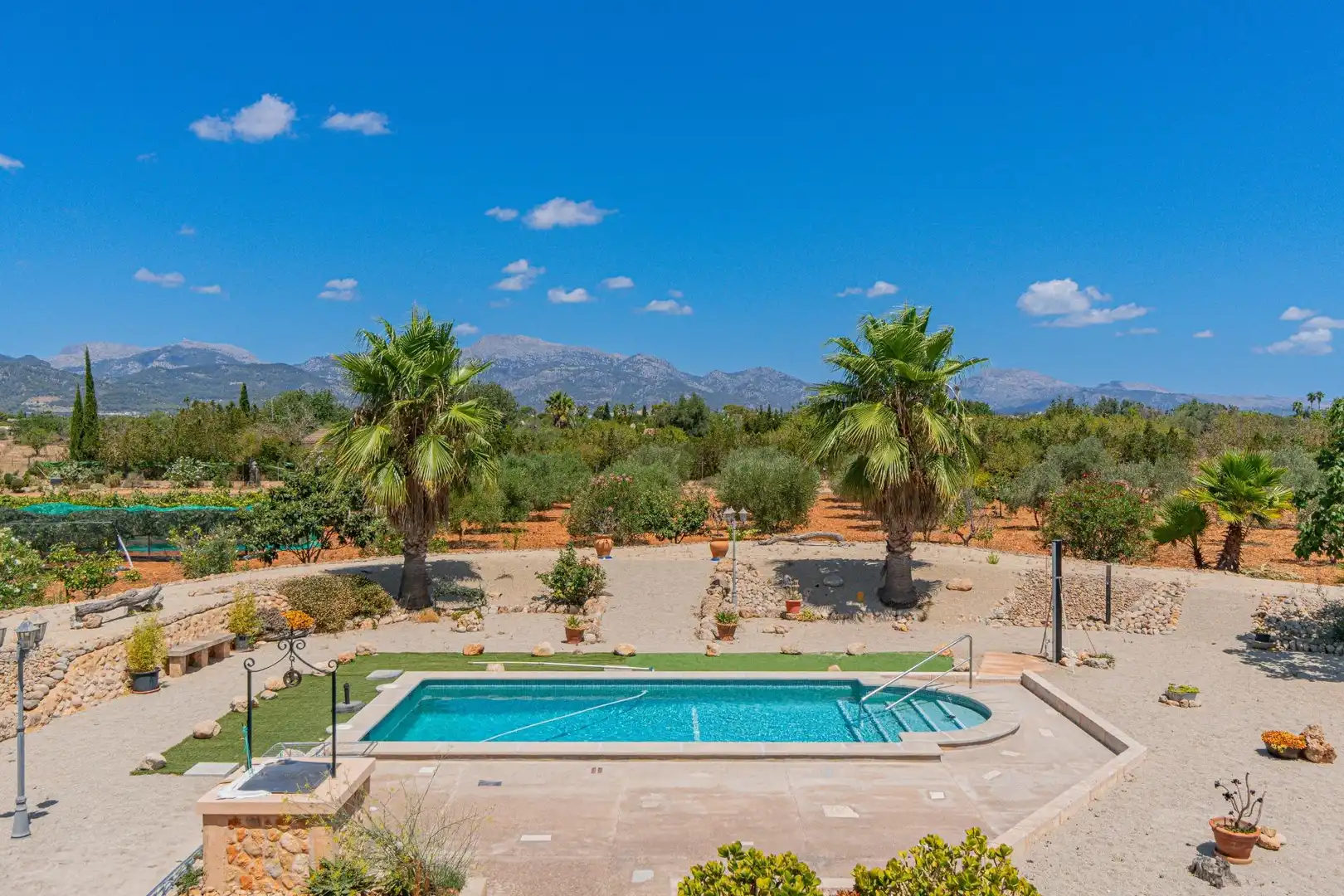 Swimming pool of Country homes for sale in Inca  with Air Conditioner, Heating and Private garden