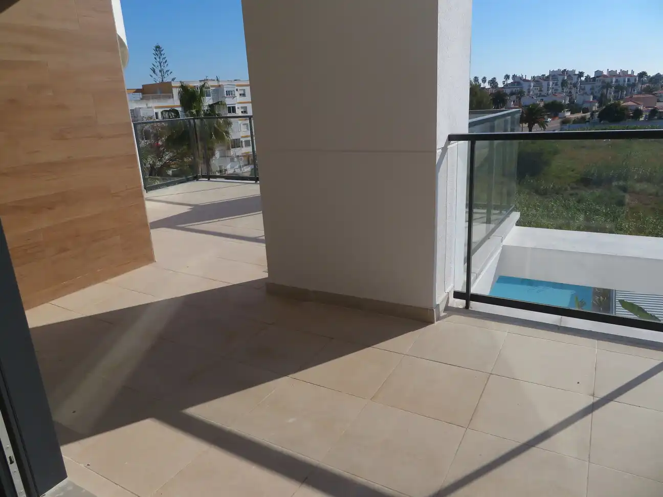Terrasse von Dachboden zum Verkauf in Dénia mit Klimaanlage, Terrasse und Gemeinschaftspool