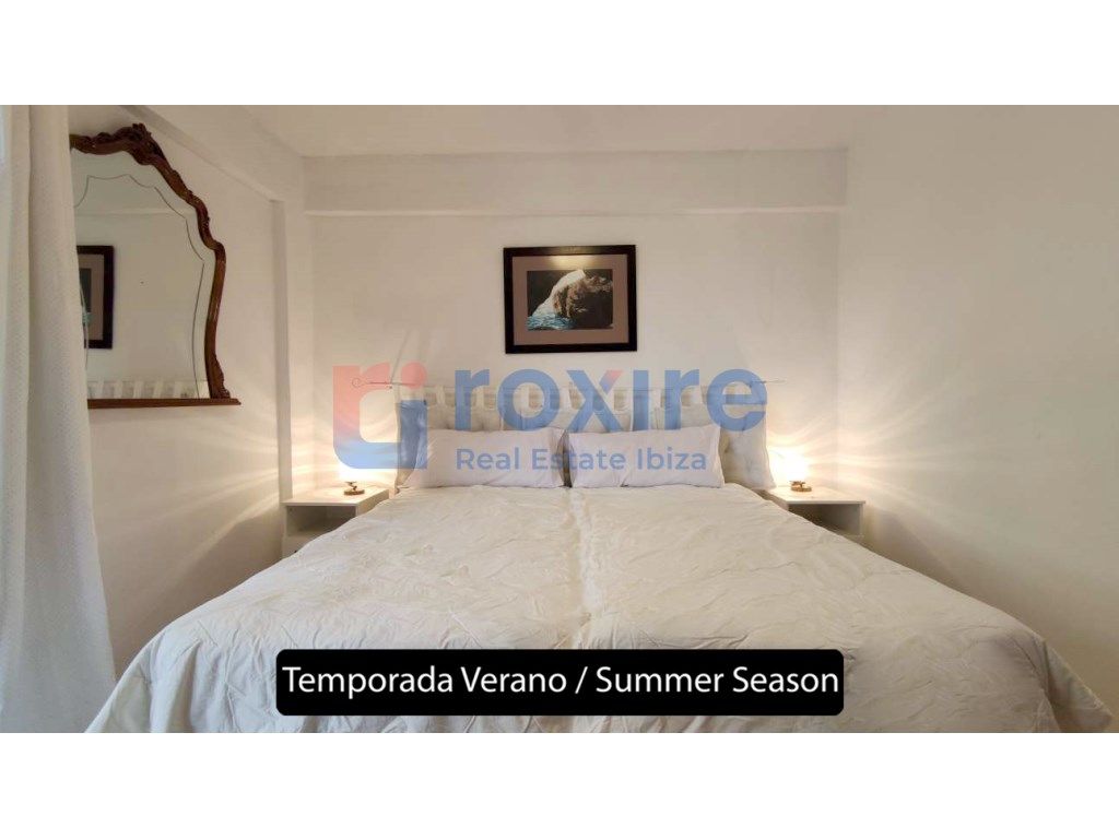 Bedroom of Flat to rent in Eivissa  with Furnished, Oven and Washing machine