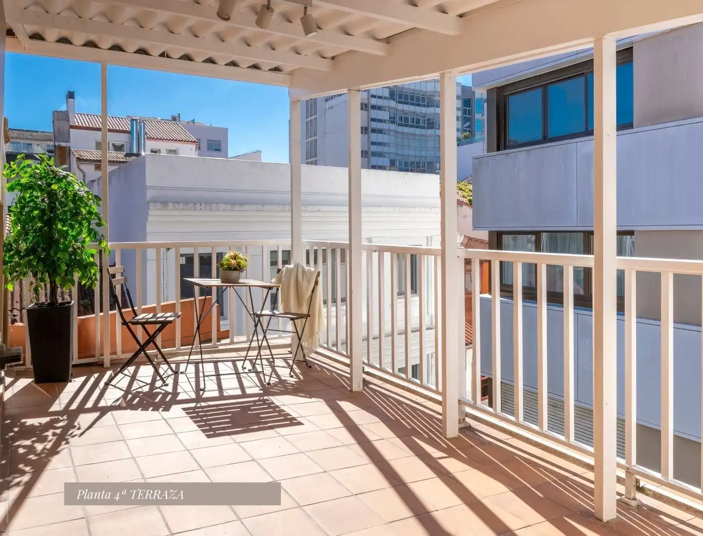 Terraza de Piso en venta en A Coruña Capital  con Terraza