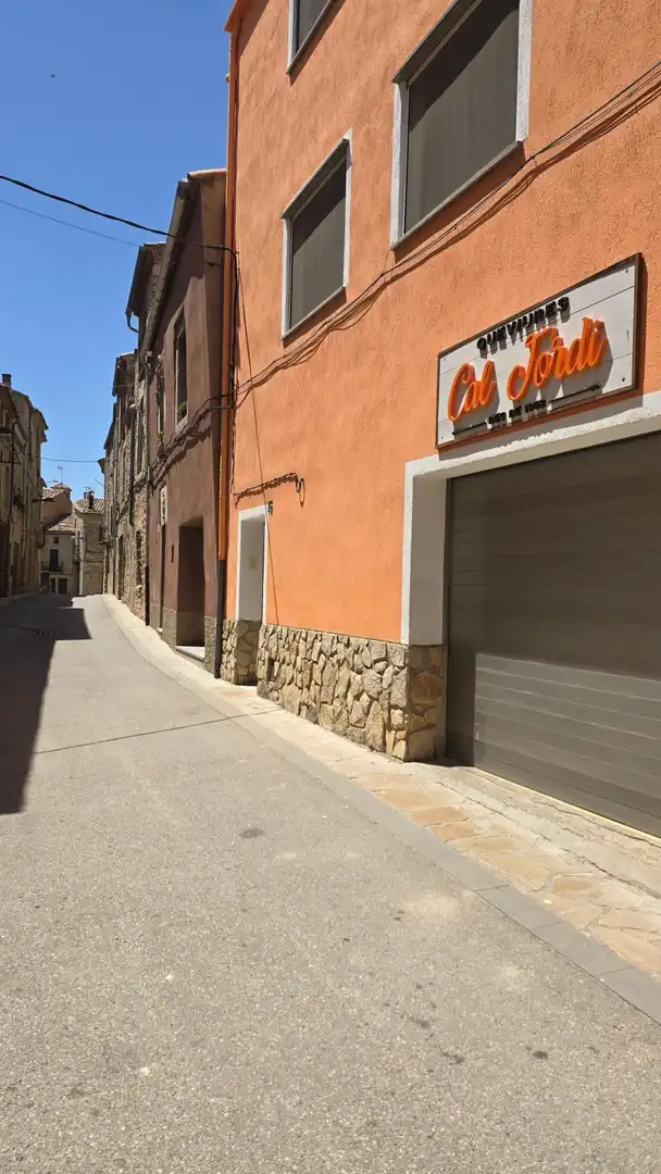 Vista exterior de Casa o xalet en venda en Sant Martí Sesgueioles amb Aire condicionat, Calefacció i Moblat